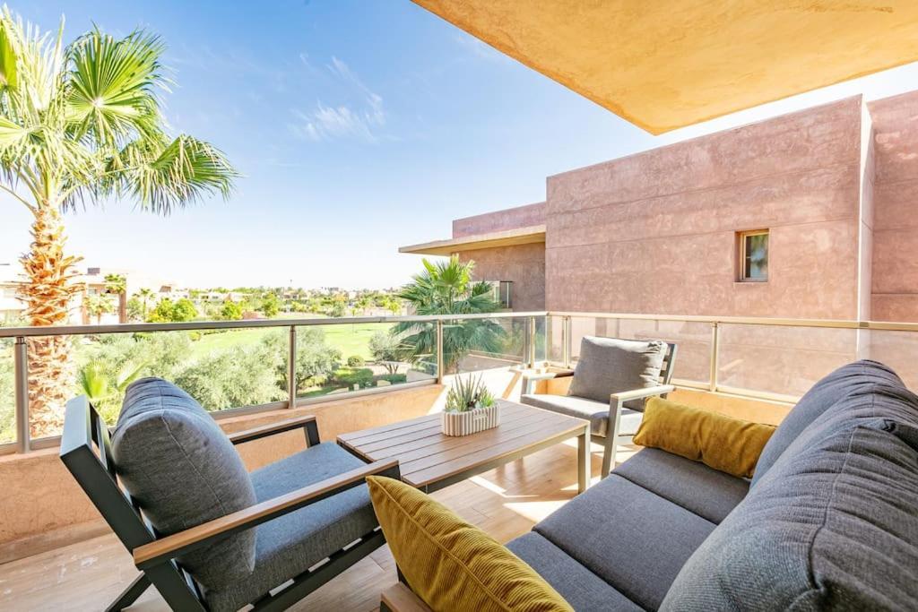 Appartement Golfique, Jardin, Piscine, Fibre Optique Marrakesh