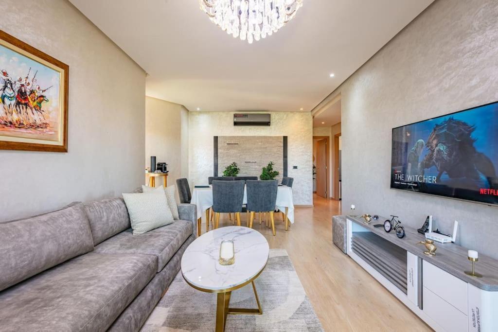 Appartement Golfique, Jardin, Piscine, Fibre Optique *