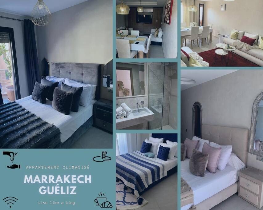 Appartement Neuf Climatise, Centre Marrakech.