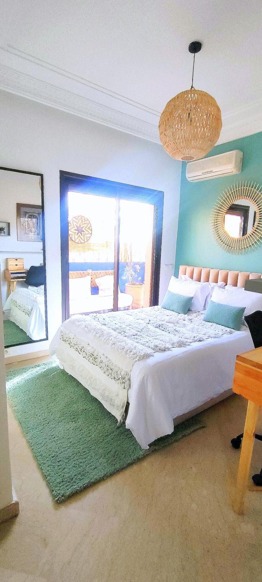 Apartment Rare : Superbe Appartement&grande Terrasse Avec Vue Degagee Dans Le + Joli Quartier De Marrakech, Majorelle *