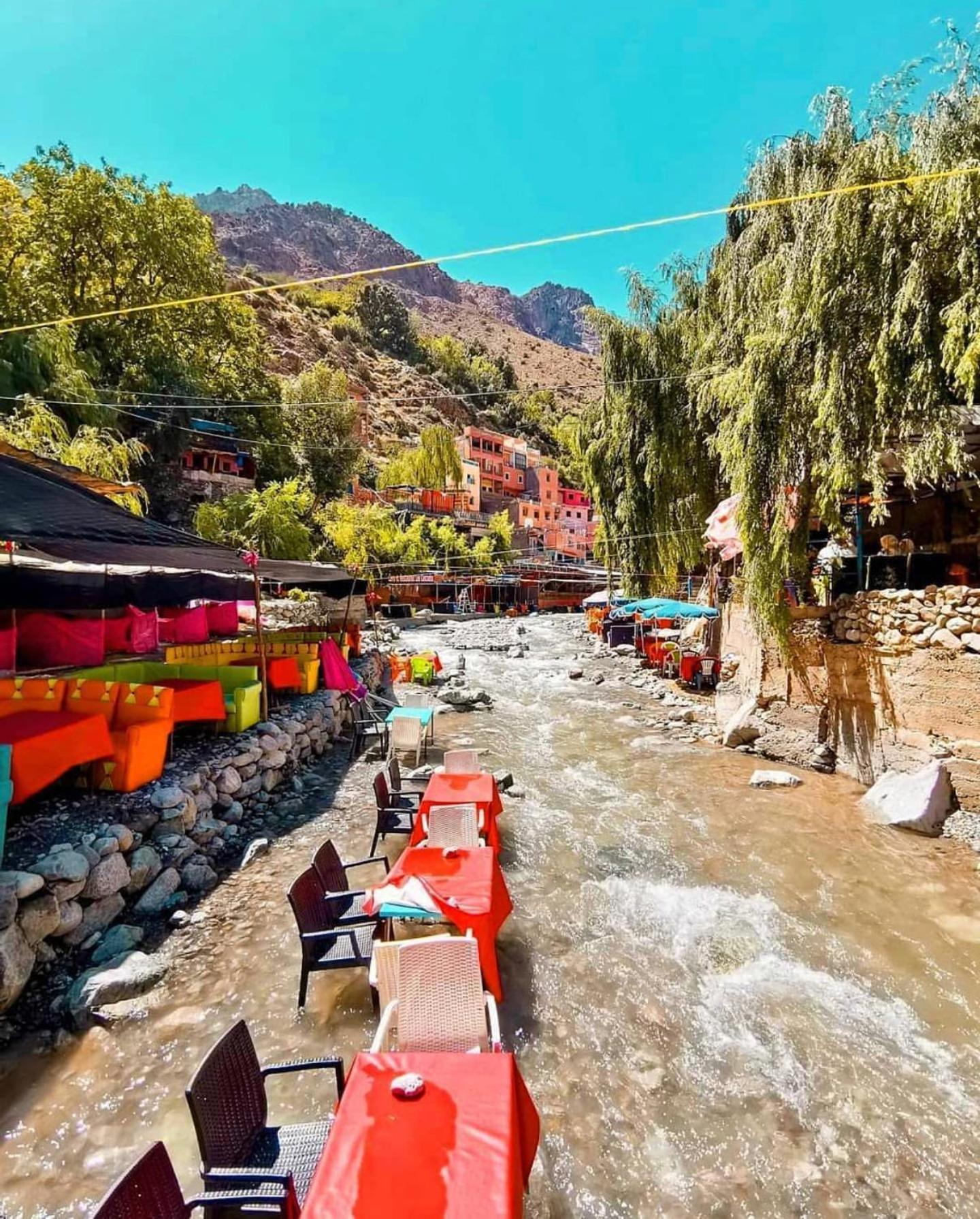 Appartamento Ourika Atlas Vu Panoramique Avec Piscine Privee