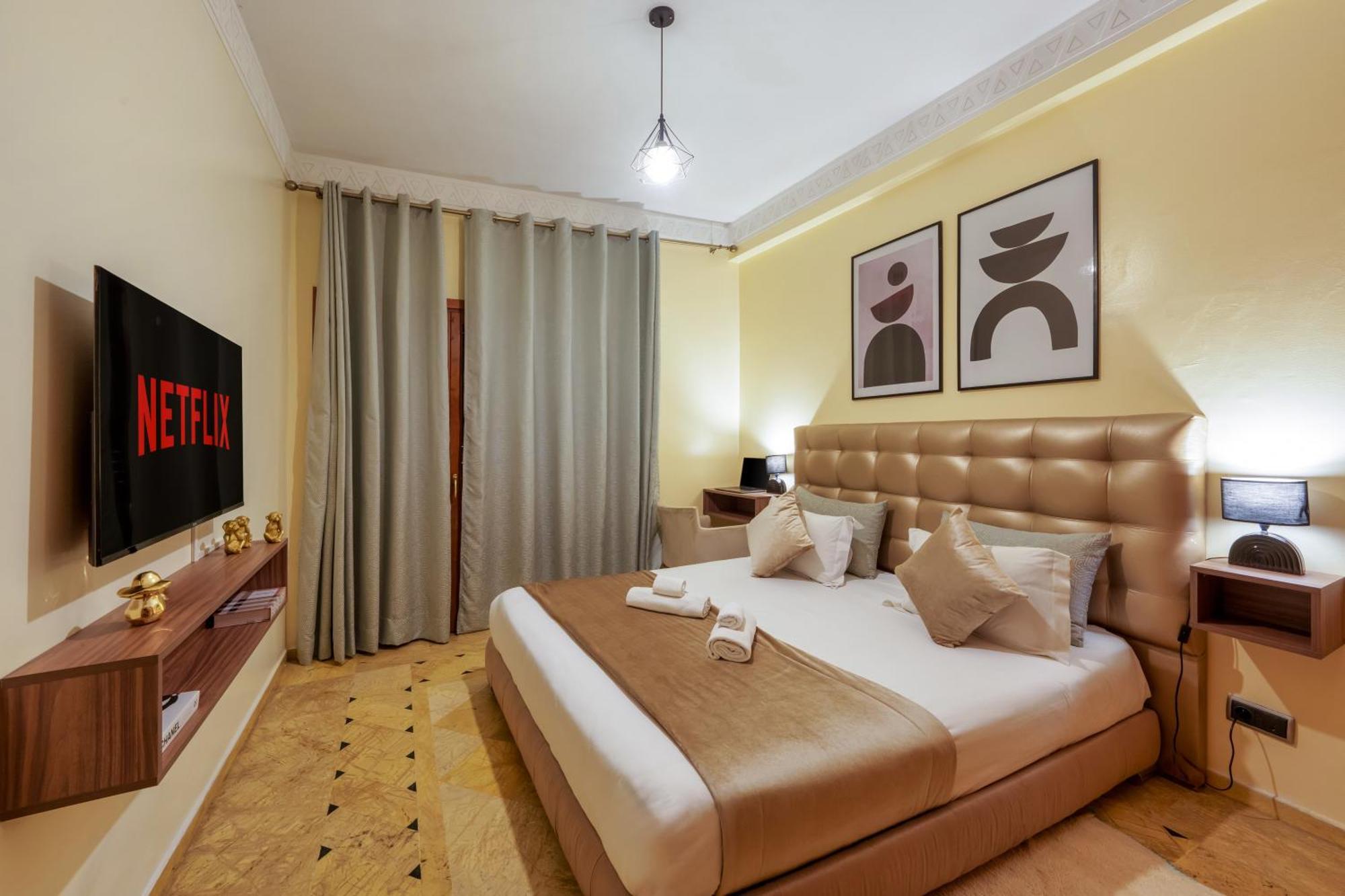 Standing Gueliz Plaza Avec Vue Apartment Marrakesh