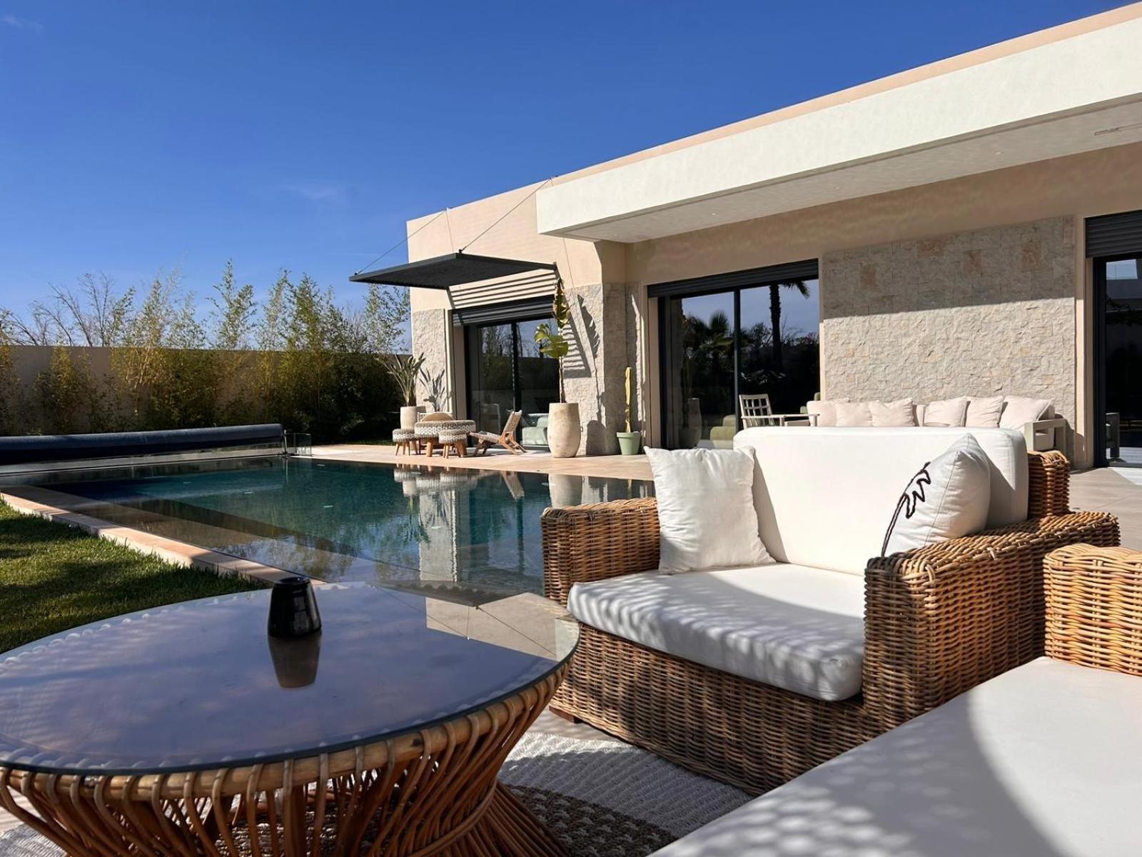 Sarah Avec Piscine A 15 Min De Marrakech - Ark Realty Villa