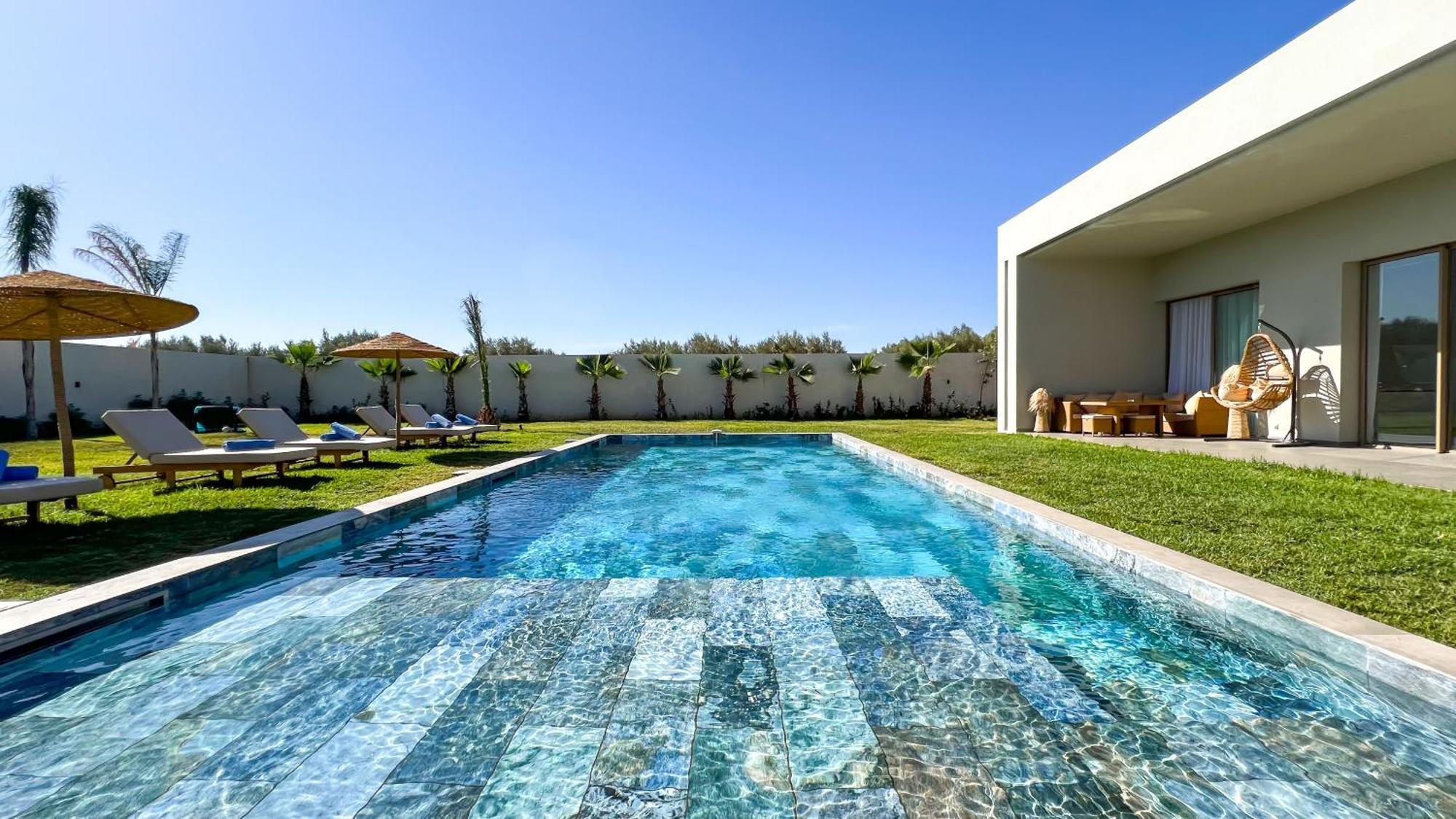 Koeur, Piscine Chauffee Sans Vis-a-vis A Marrakech Marrakesh