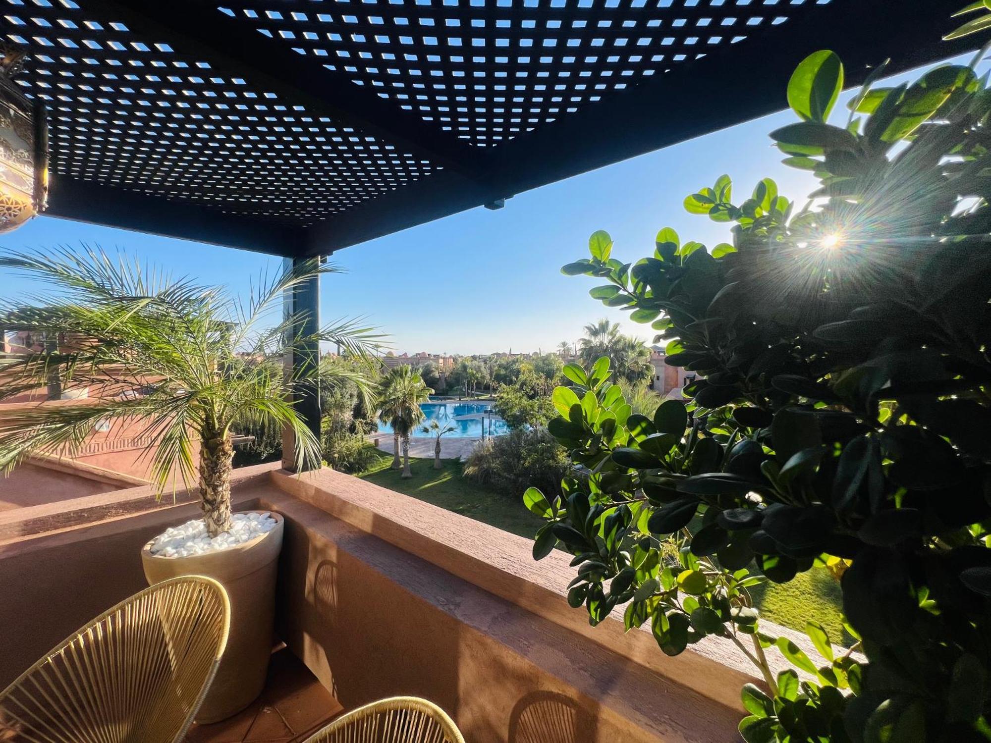 Appartement Duplex Atlas Golf Pοοl νieω Seriniτყ & Cαlm Marrakesh