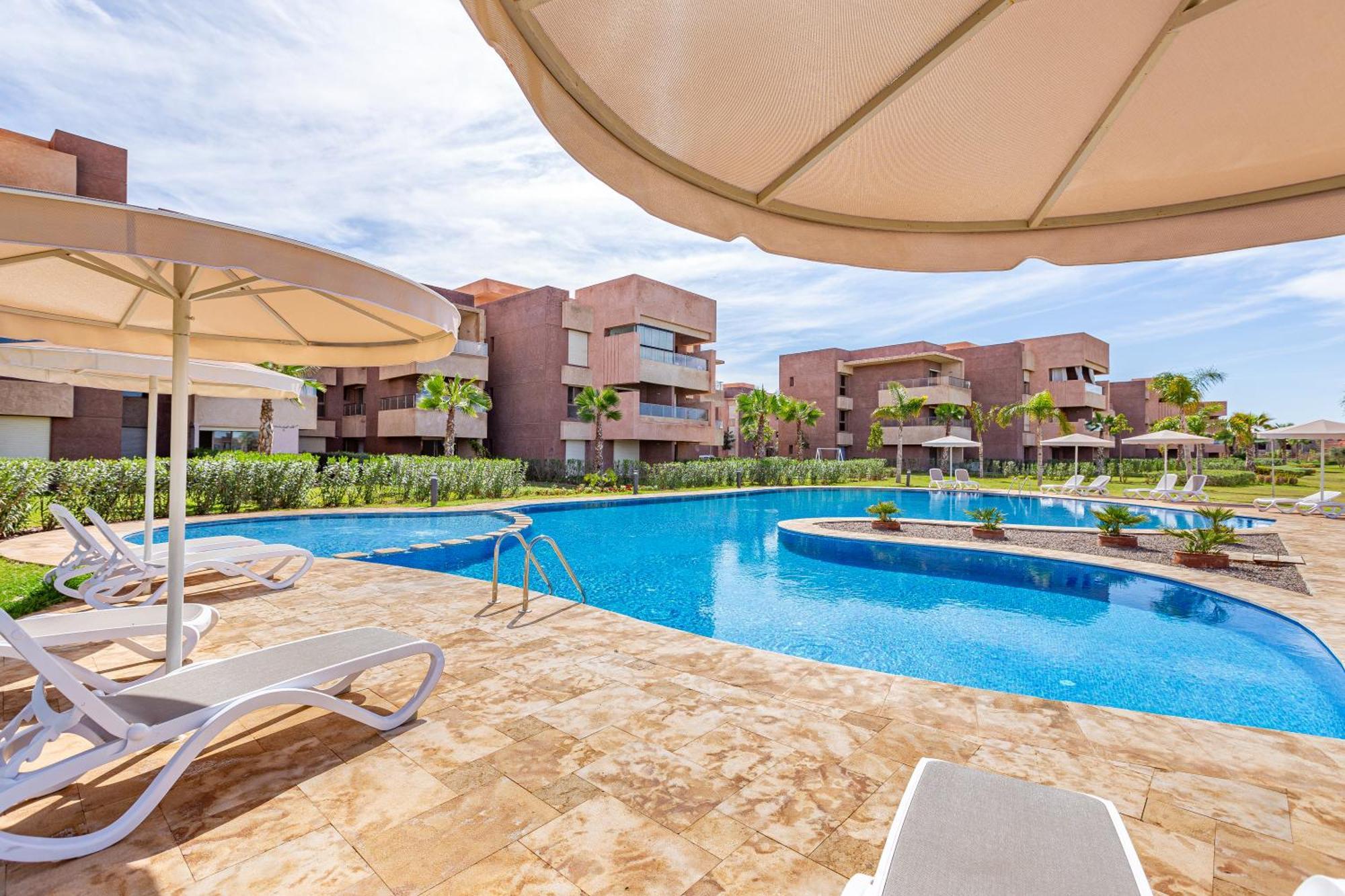 The Saphir • Familial • Piscine • Jardin • Golf Appartamento Marrakesh