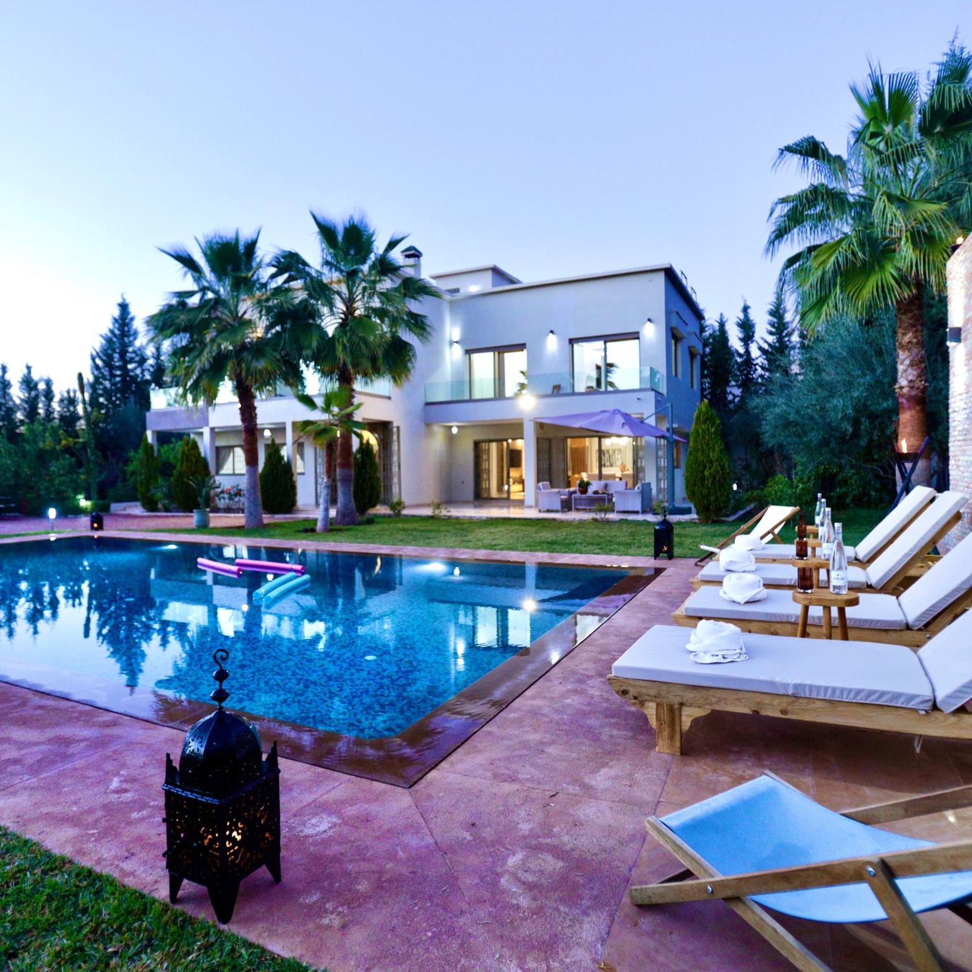 *villa De Luxe A Marrakech, Vue Sur Les Montagnes* Villa