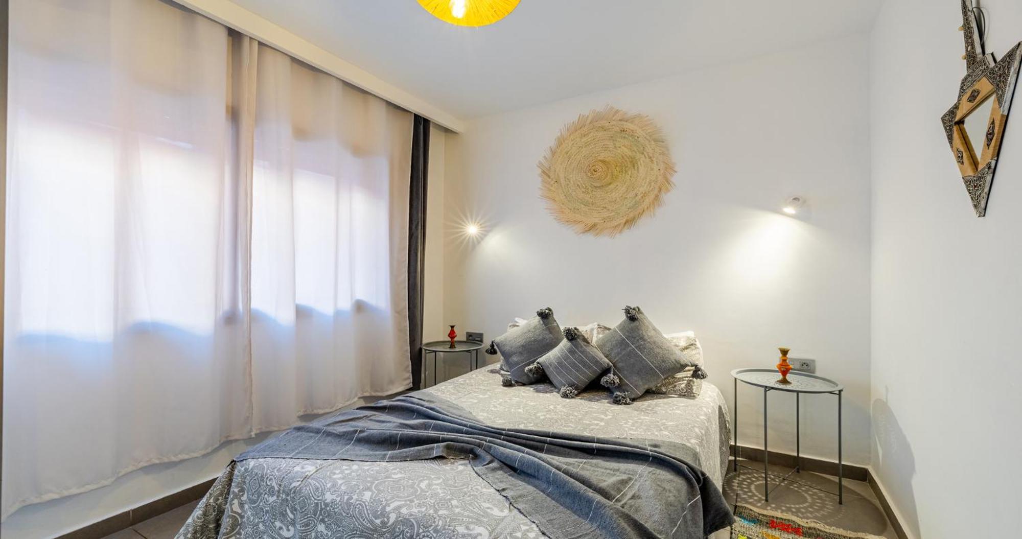 Lovely 2-bedroom With Ac-netflix-nespreso Apartment Marrakesch
