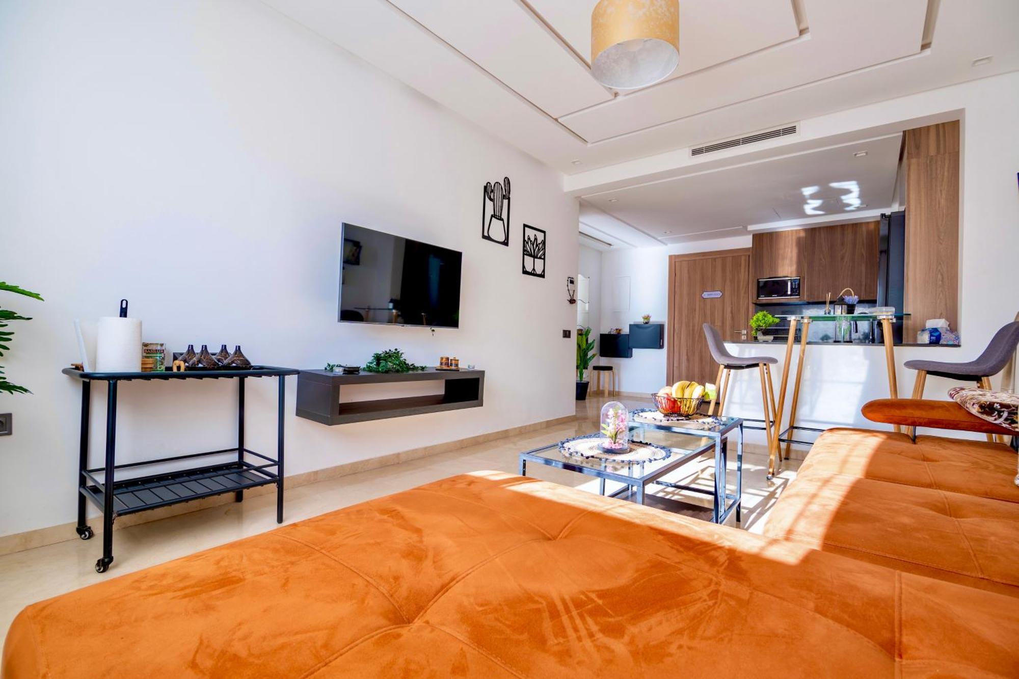 Pearl Suite: King Bed, Pool Joy Apartamento Marrakesh