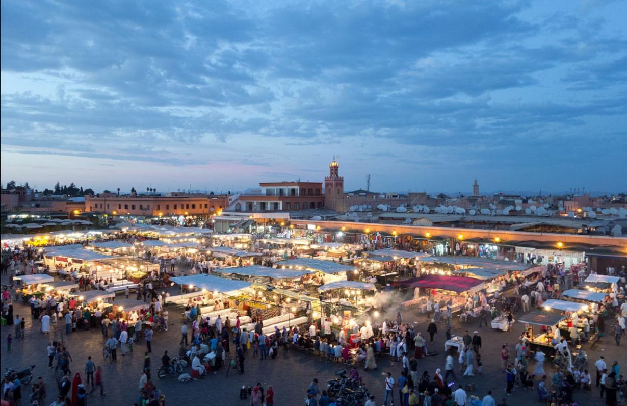 In Center Of Marrakech, Gorgeous Furnished And Sparking Flat In Geliz-majorelle Apartamento