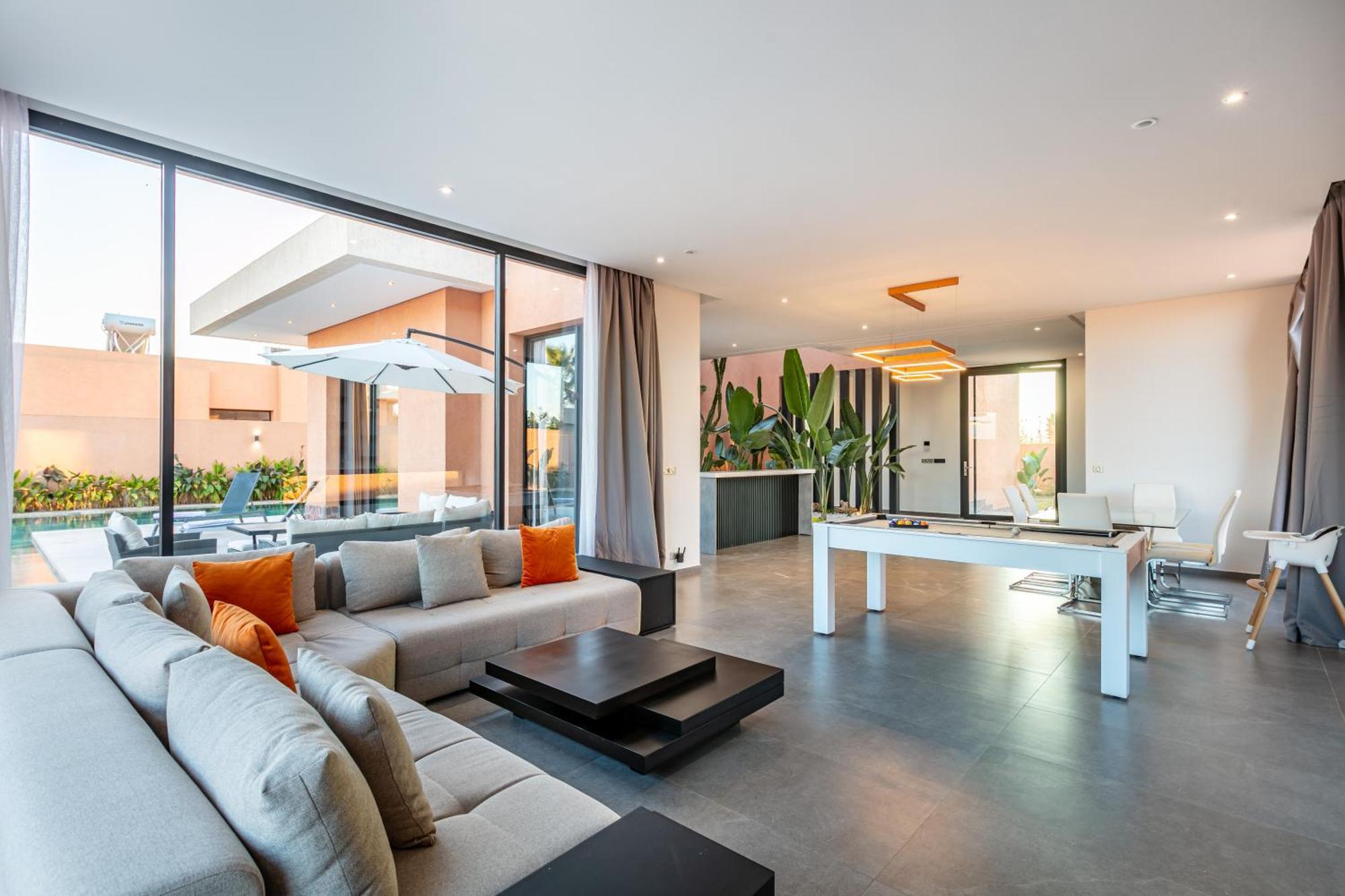 Perle Rouge, Piscine , Cuisiniere, Billard, Playstation5 * Marrakesh