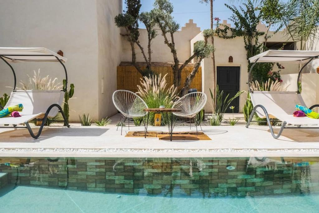Privee 6 Avec Piscine Chauffee En Option Sans Vis-a-vis Villa Marrakesh