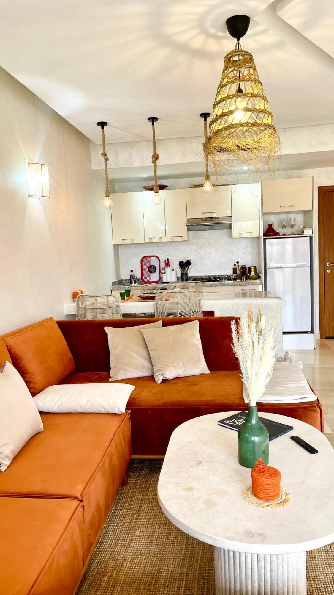Pearl Garden Cozy Panoramic Charming Sunny Terrace Piscine Apartment Marrakesh