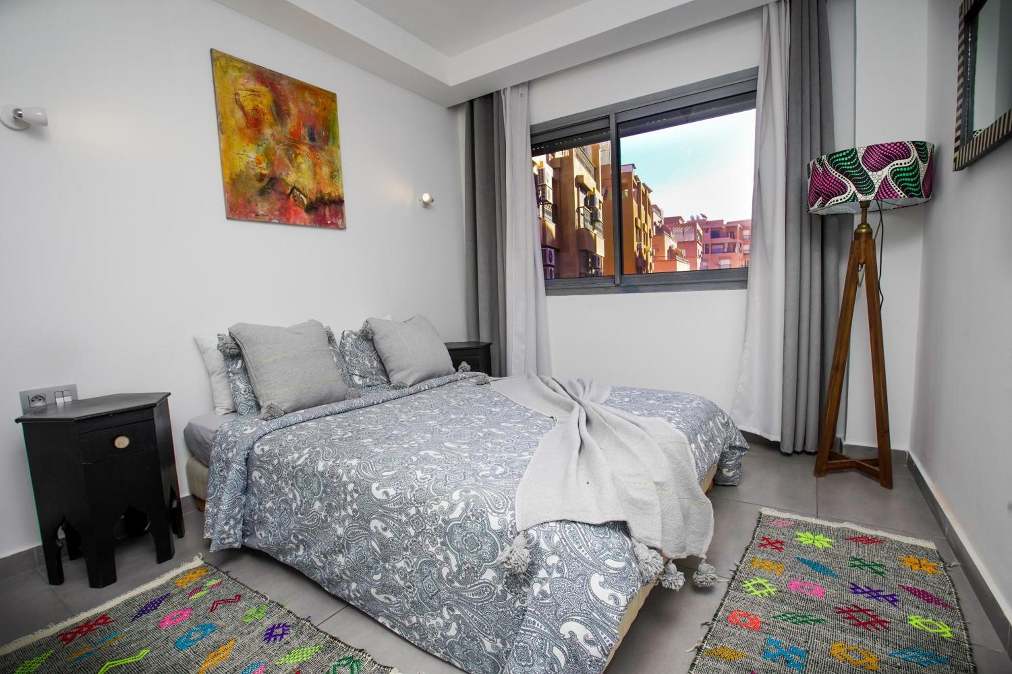 Appartement Lovely 2-bedroom With Ac-netflix-nespreso Marrakesh