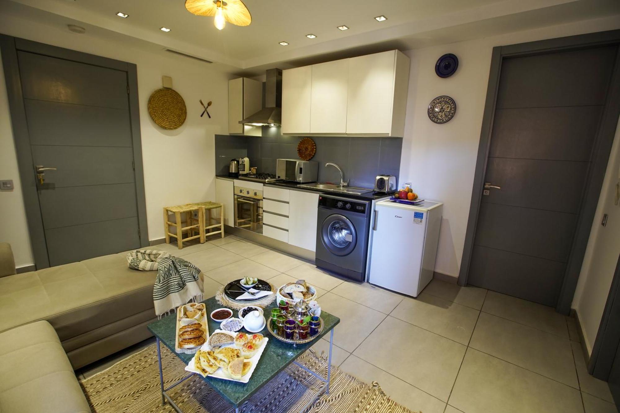 Appartement Lovely 2-bedroom With Ac-netflix-nespreso Marrakesh