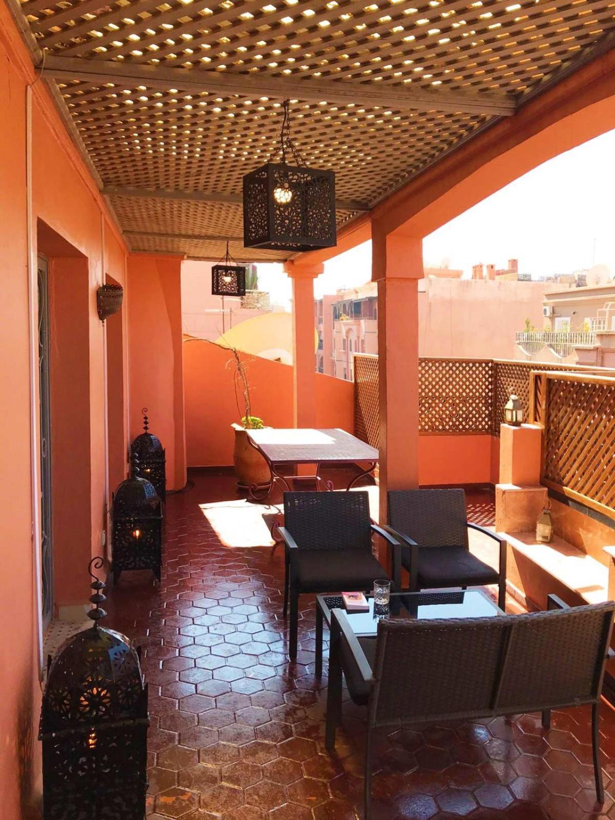 Safran Flat With 2 Large Terraces Location * Marrakesh