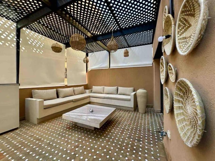 De Standing + Piscine Sur Le Toit Apartment Marrakesch