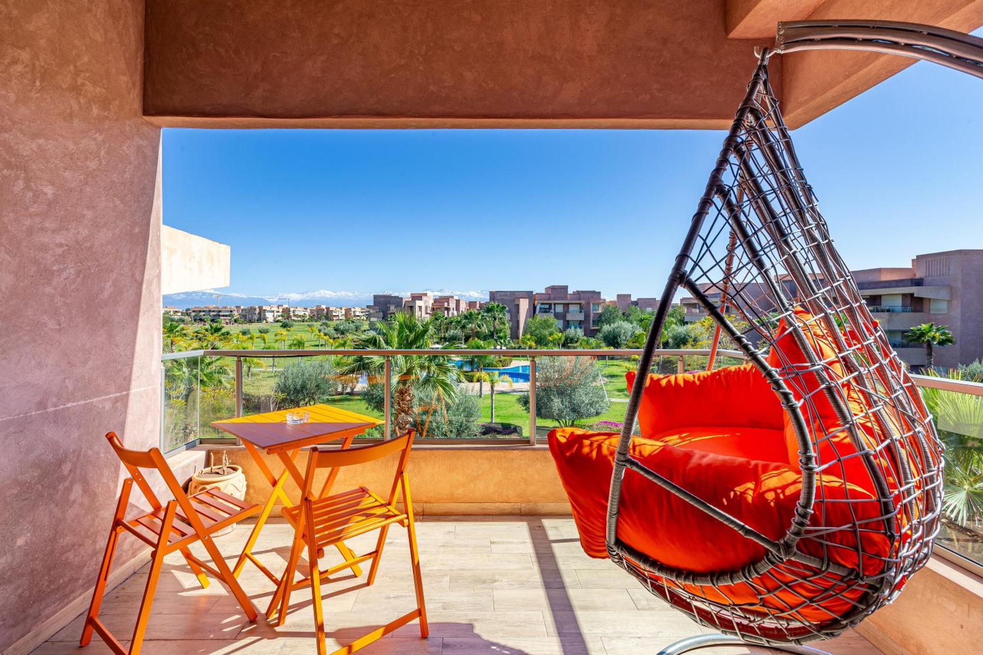 Appartement Perle Rare A Prestigia 2 Ch Avec Vue Incroyable Marrakesh