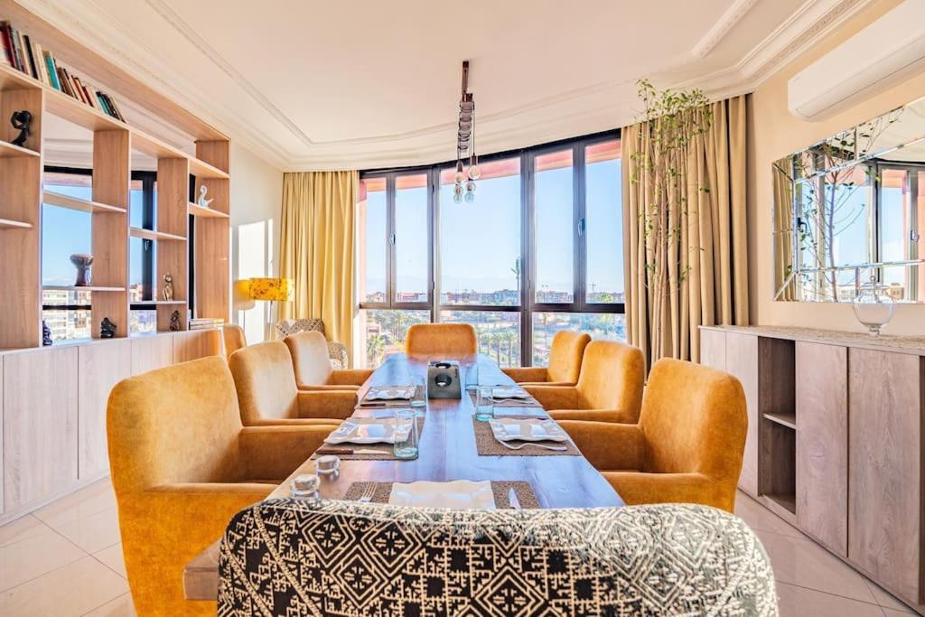 Penthouse Avec Jacuzzi Prive A Marrakech Appartement