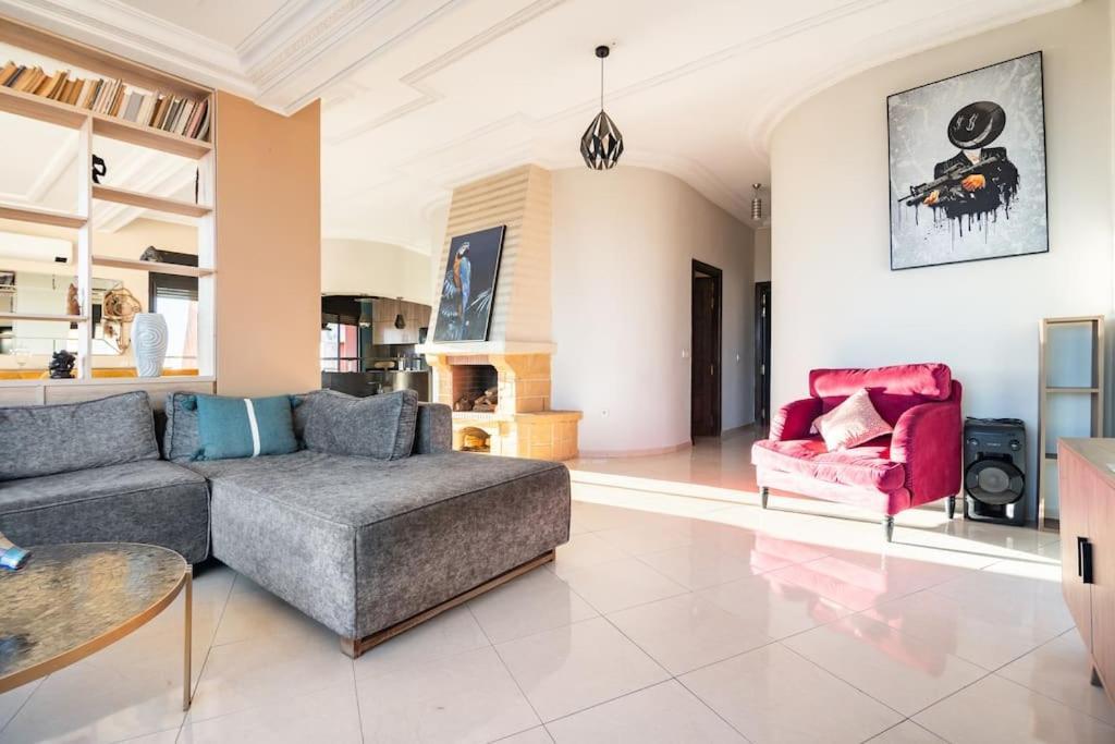 Penthouse Avec Jacuzzi Prive A Marrakech Appartement *