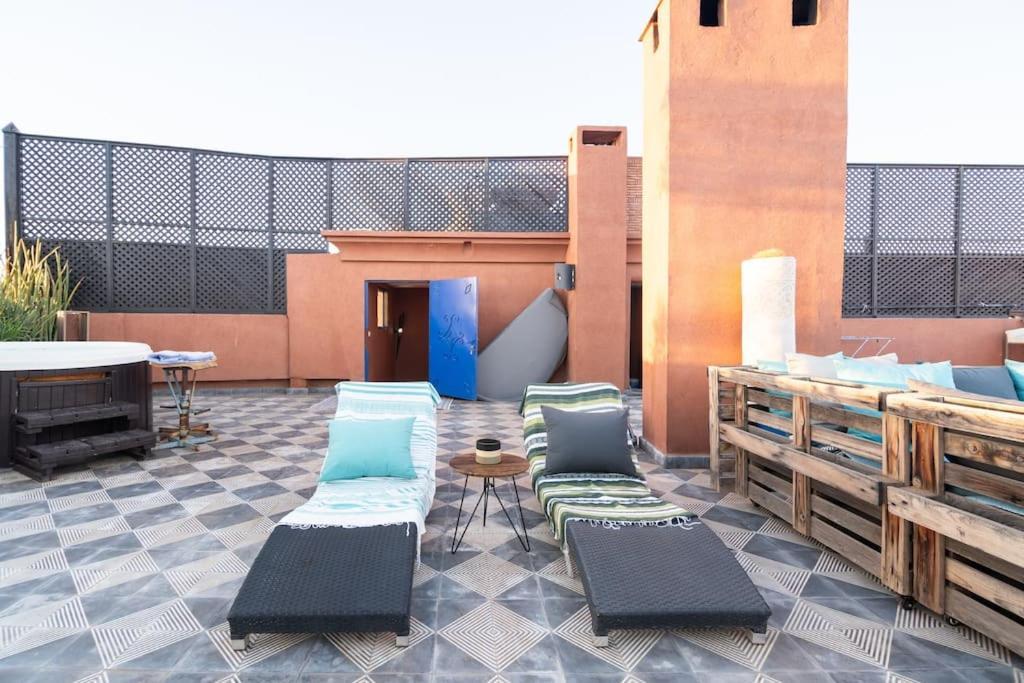 Penthouse Avec Jacuzzi Prive A Marrakech * Marrakesh