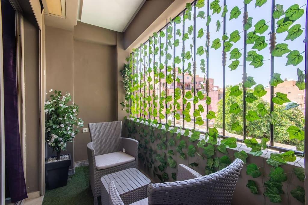 Appartement New! Plein Gueliz, Wifi, Terrasse *