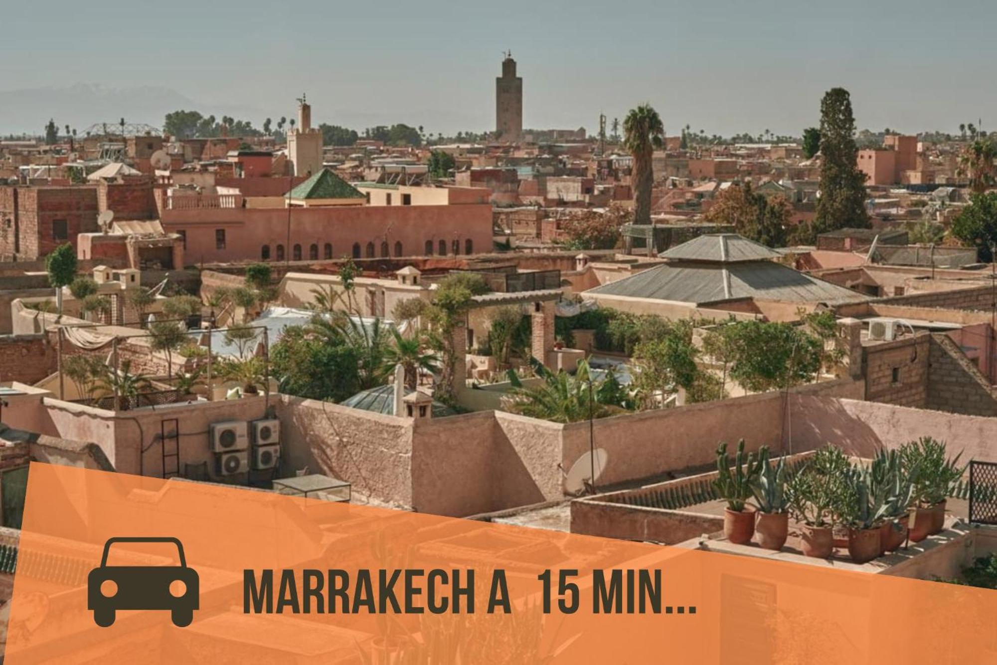 Villa La Houda Piscine Parking Prive 15 Min Marrakech - Ark Realty