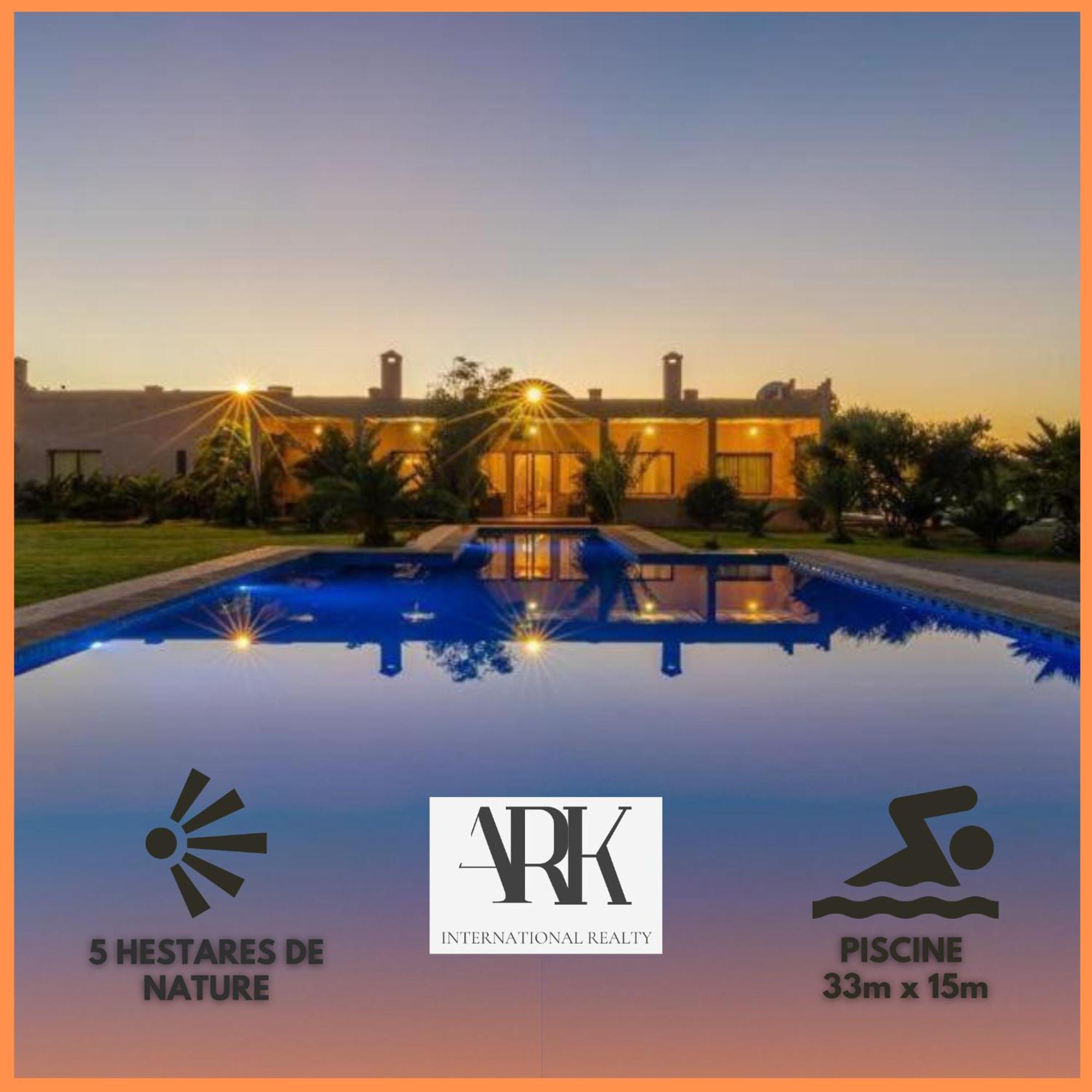 Villa La Houda Piscine Parking Prive 15 Min Marrakech - Ark Realty *