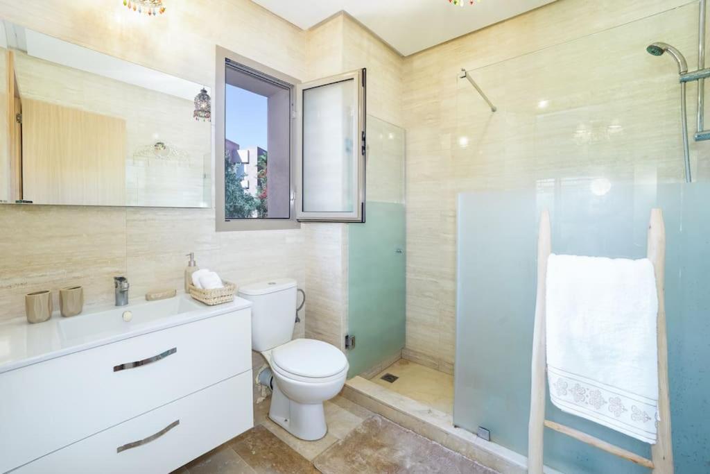 Perle Rare A Prestigia - Vue Sur Piscine & Jardin Appartement Marrakesh