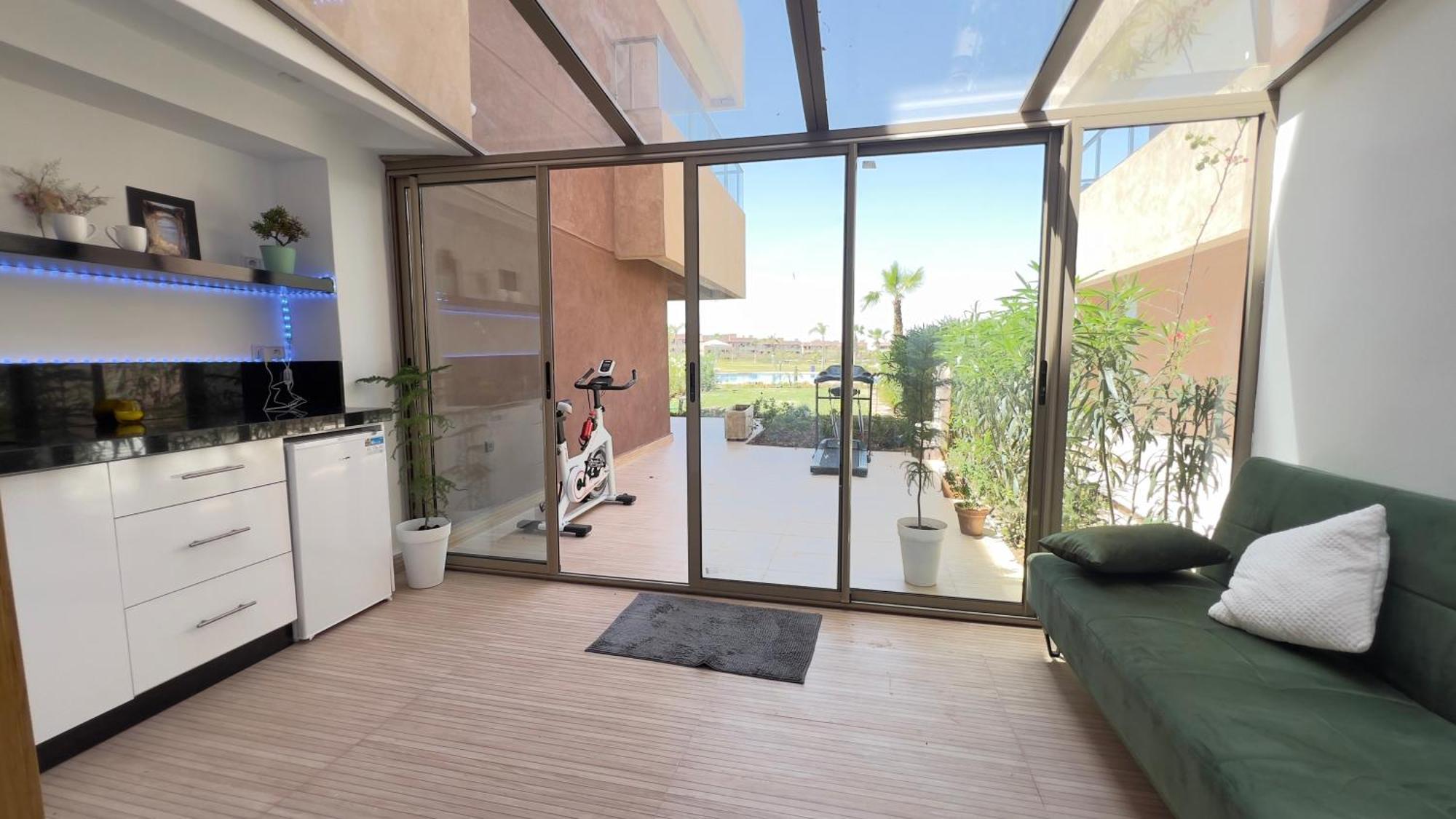 De Luxe Avec Jardin Vue Sur La Piscine Golf Securise 24h Sur 24 A 5 Minutes De L Aeroport Marrakesh