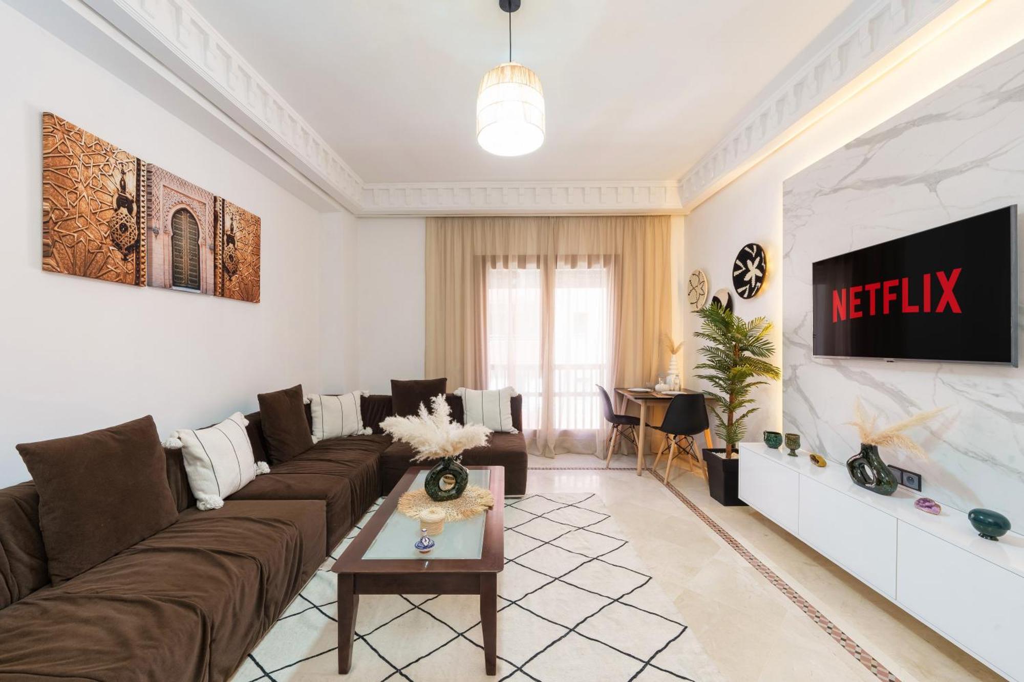 Appartamento Chic Gueliz Plaza Avec Vue