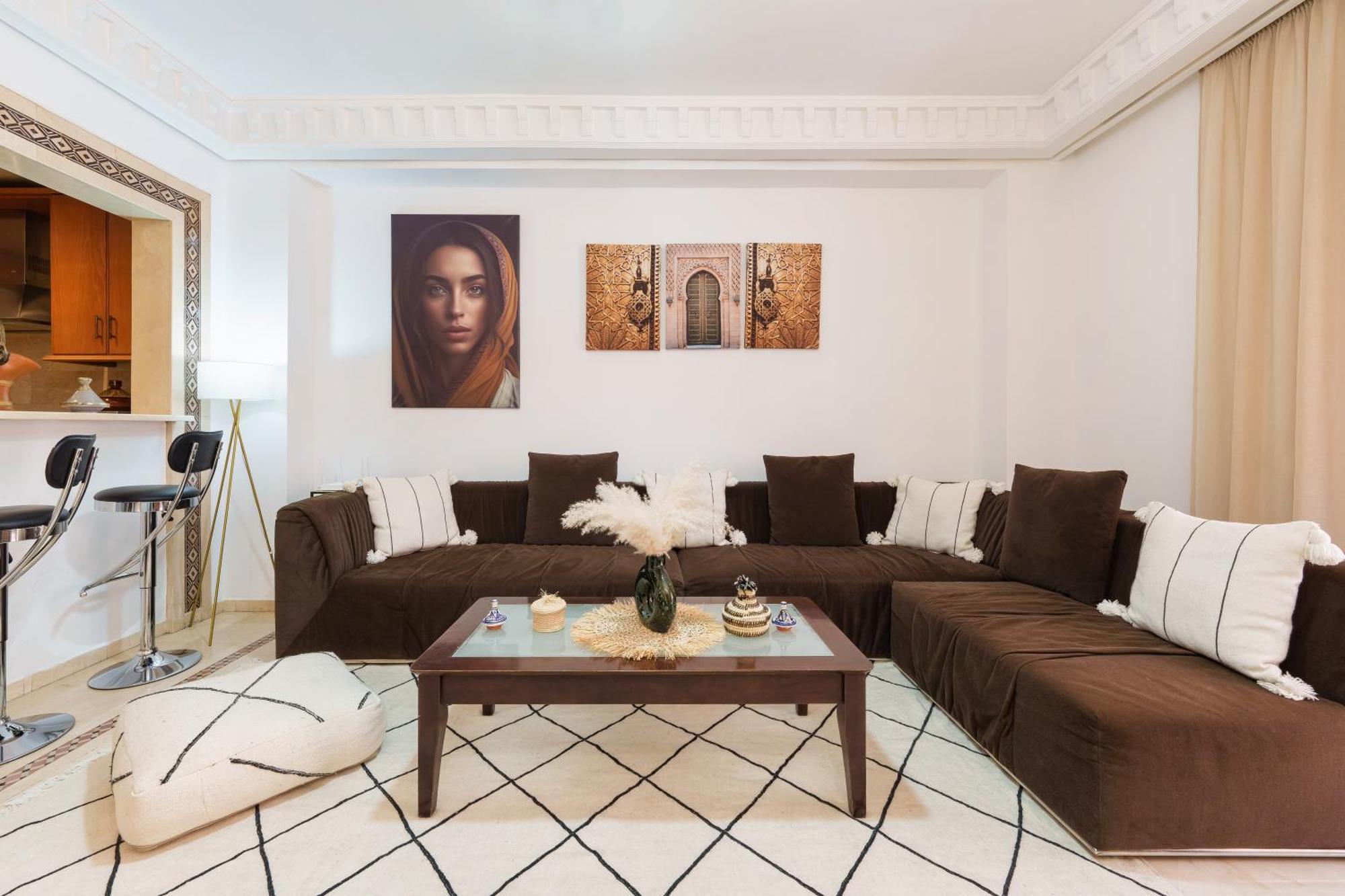 Appartamento Chic Gueliz Plaza Avec Vue Marrakesh