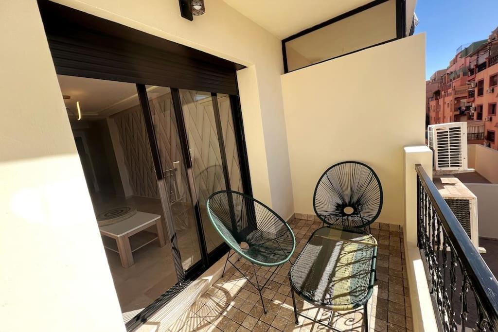 E-appartement De Luxe Centre Gueliz Piscine Parking Fibre Netflix