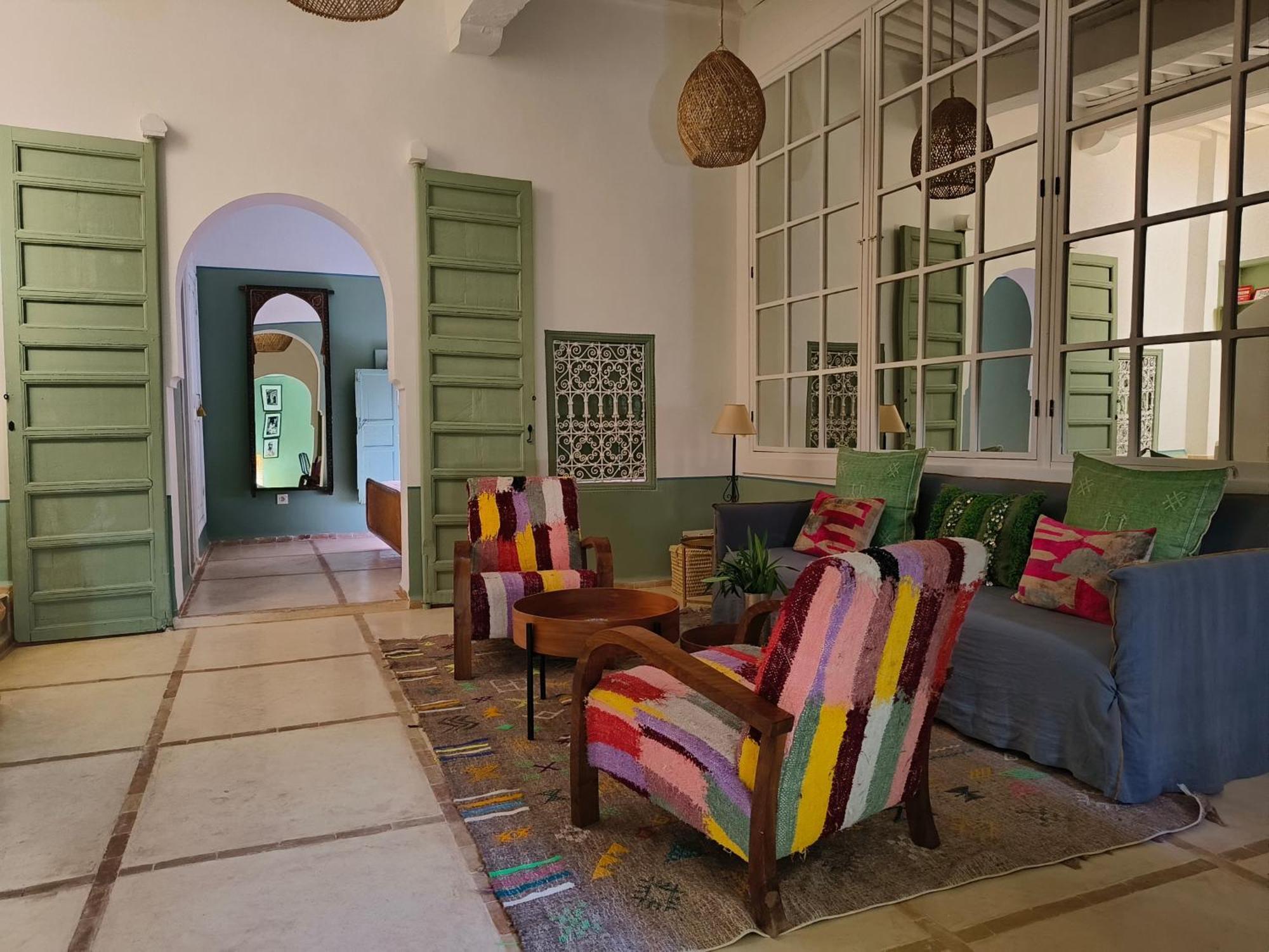 Dar Dabakech, Proche Jemma El Fna, Souk, Centre Medina, Entier De 2 A 6 Personnes Vakantiehuis Marrakesh
