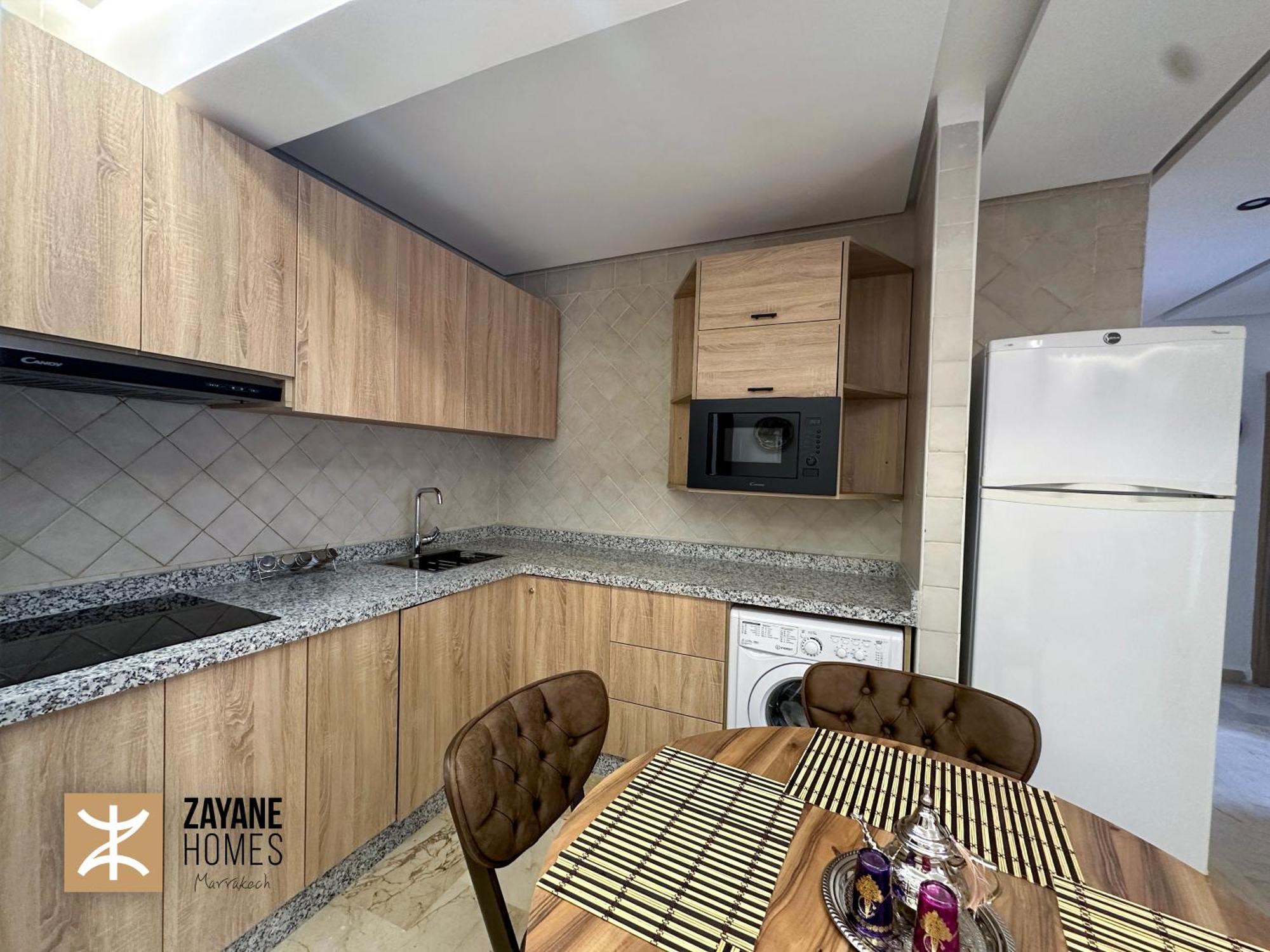 Premium Hivernage Amazigh 2br Flat - Zayane Homes *