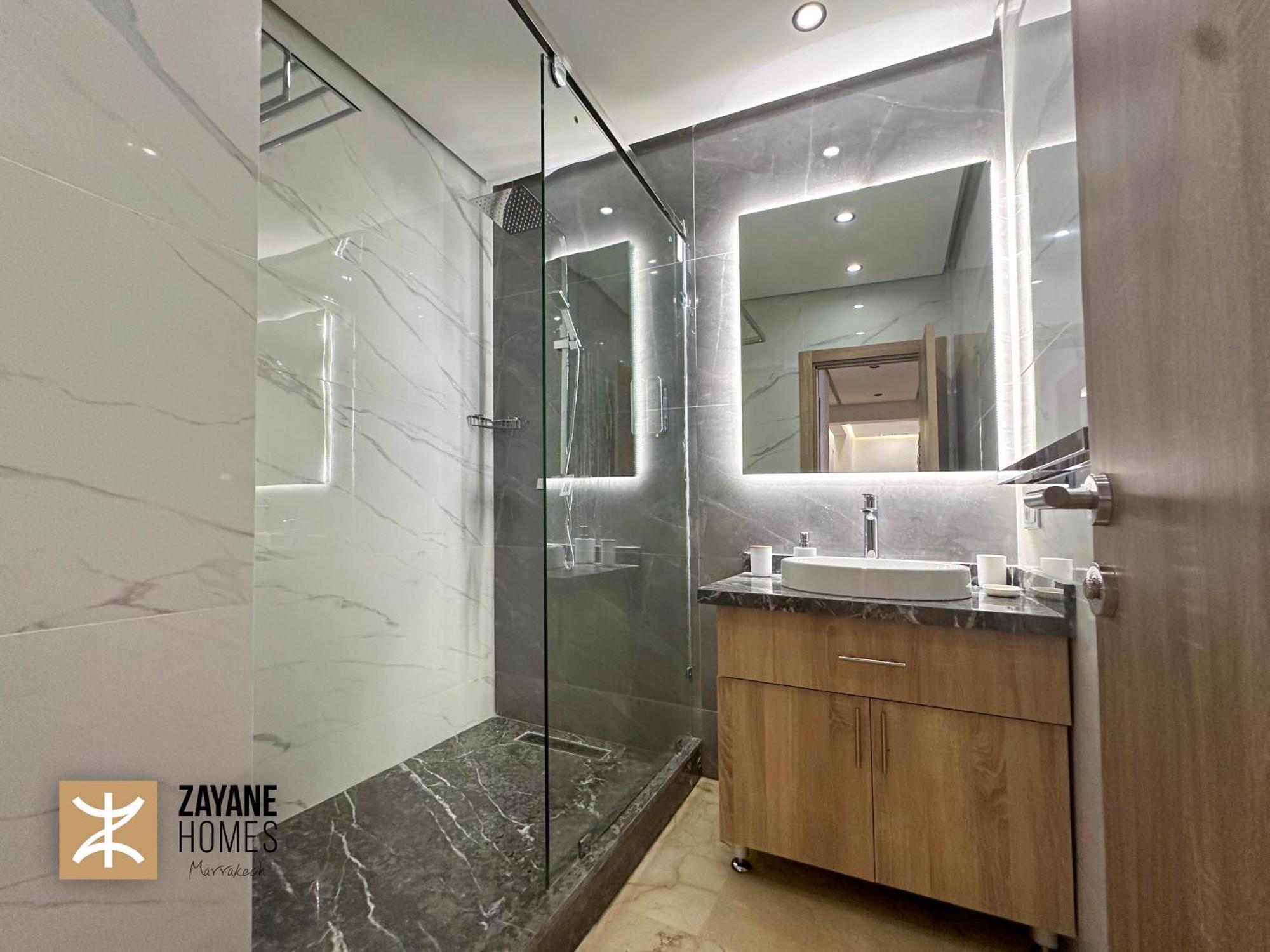 Apartment Premium Amazigh 2br Flat - Balcony & Pool Access *
