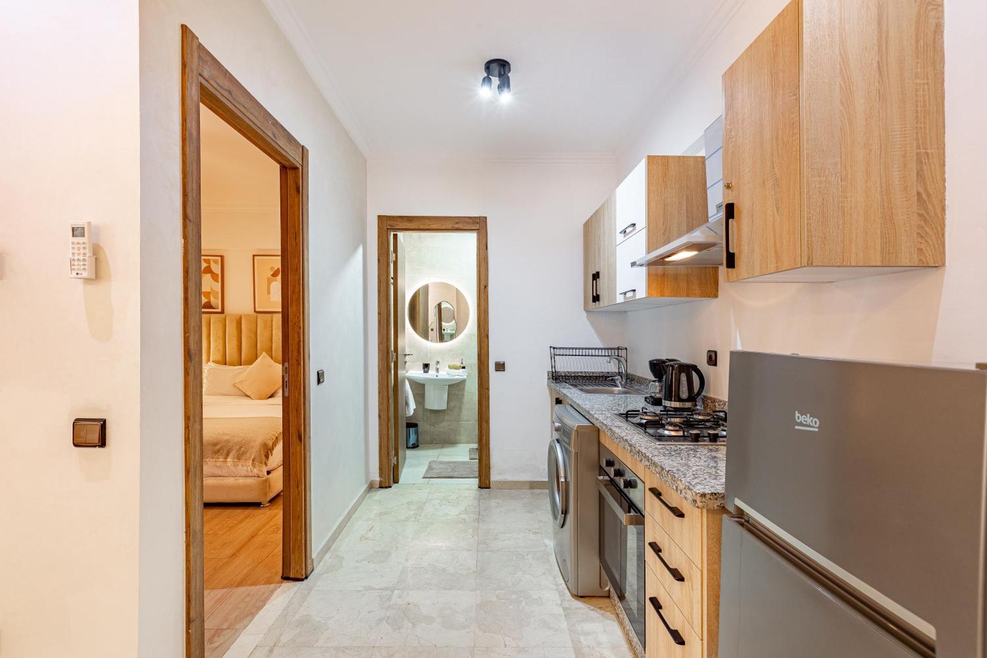 Jolie & Luxueux A Gueliz - 100% Equipe Appartamento Marrakesh