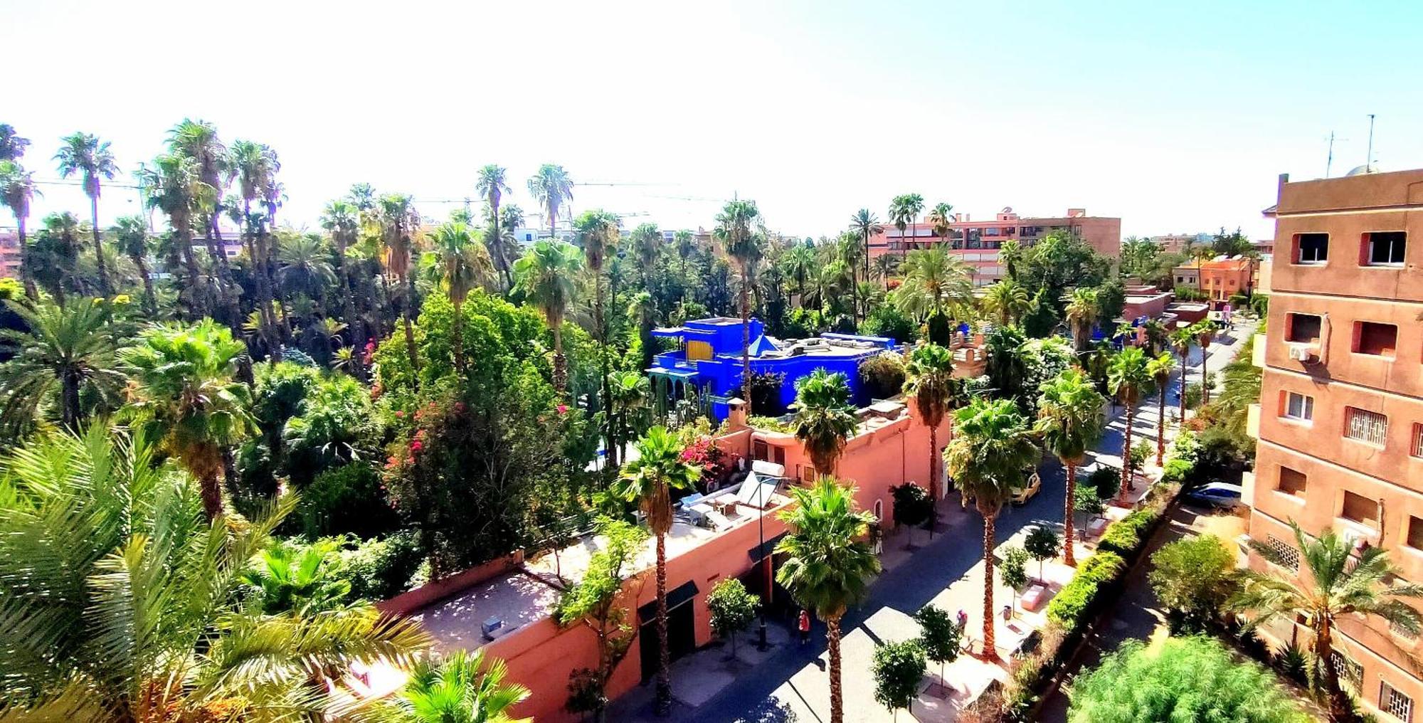 Apartamento Superbe Avec Vue Sur Les Jardins Majorelle, Face Au Musee Ysl, Rue Yves Saint Laurent Marrakesh