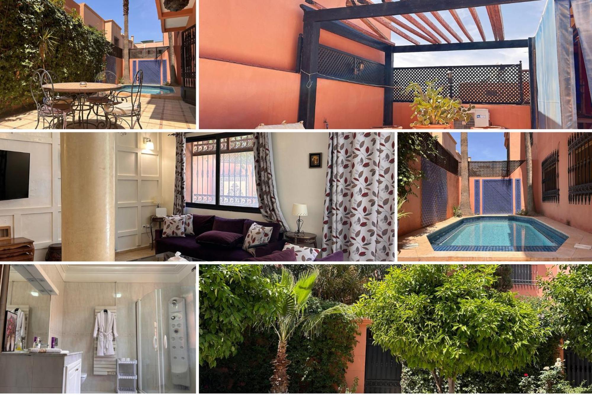 Targa Piscine 10 Minutes Du Centre - Ark Realty Villa *