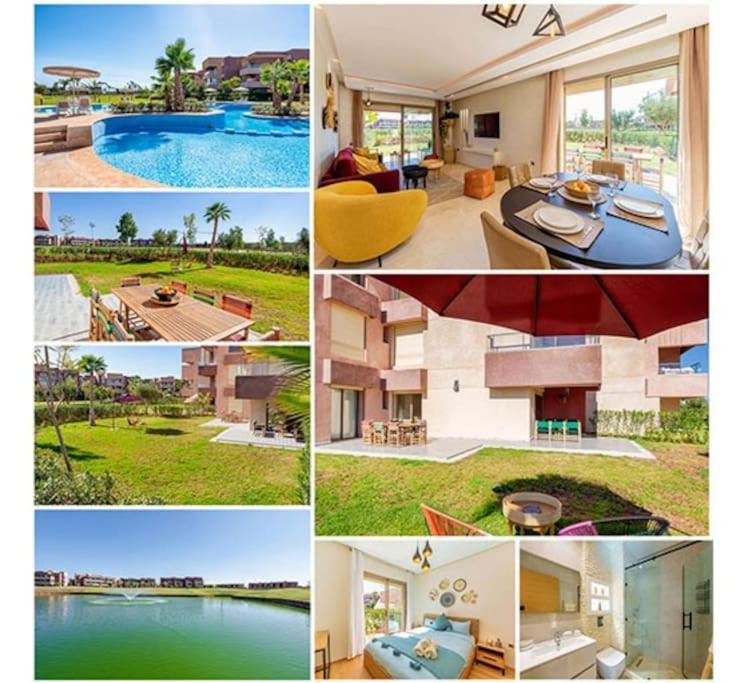 Luxurious Marrakech With Pool, Golf, Private Garden Apartamento *