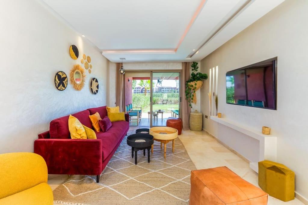 Luxurious Marrakech With Pool, Golf, Private Garden Apartamento Marrakesh