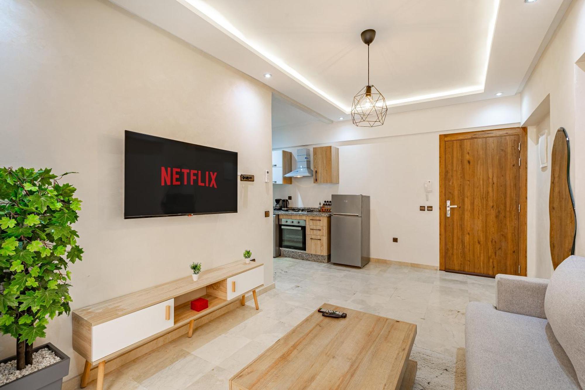 Apartment Jolie & Luxueux A Gueliz - 100% Equipe