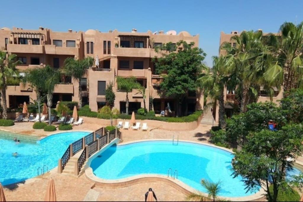 Appartement Bel Avec Jardin, Terrasse Et Piscine Lagon Marrakesh
