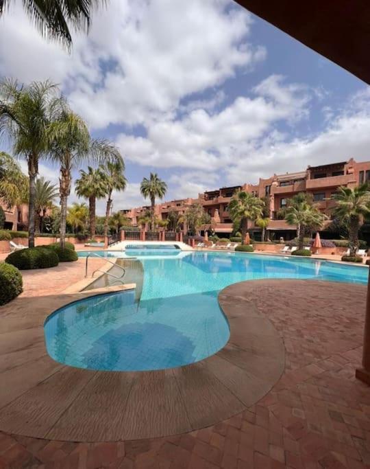 Bel Avec Jardin, Terrasse Et Piscine Lagon Appartement Marrakesh