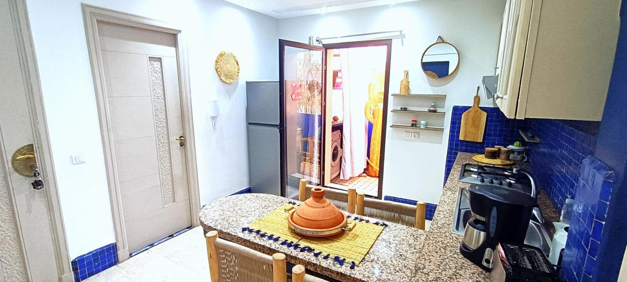 Rare : Superbe Appartement&grande Terrasse Avec Vue Degagee Dans Le + Joli Quartier De Marrakech, Majorelle Marrakesch