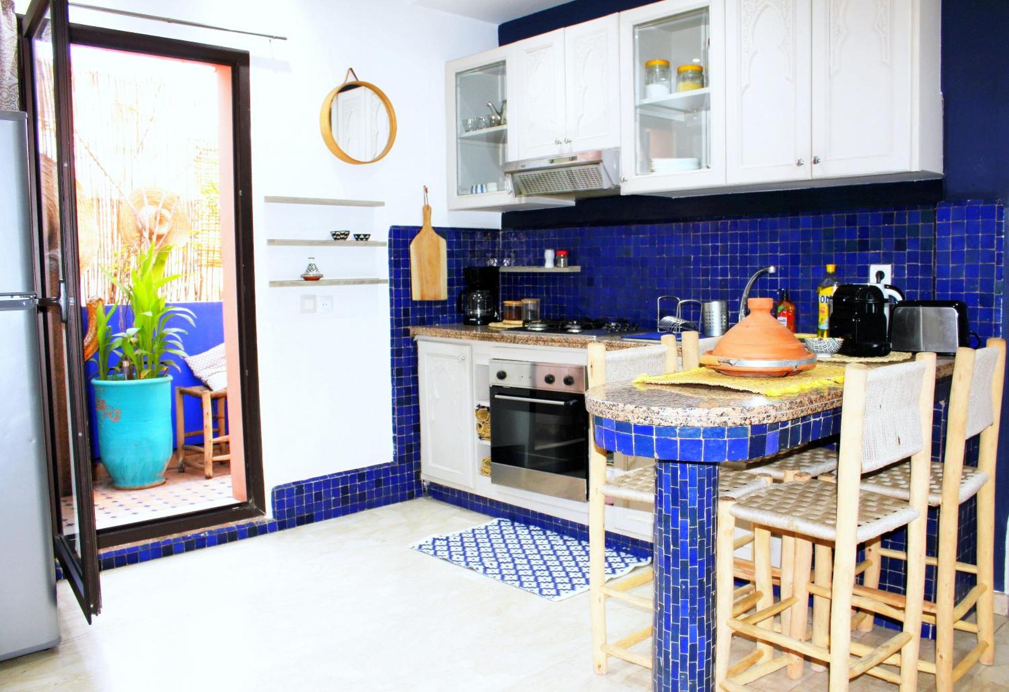 Rare : Superbe Appartement&grande Terrasse Avec Vue Degagee Dans Le + Joli Quartier De Marrakech, Majorelle