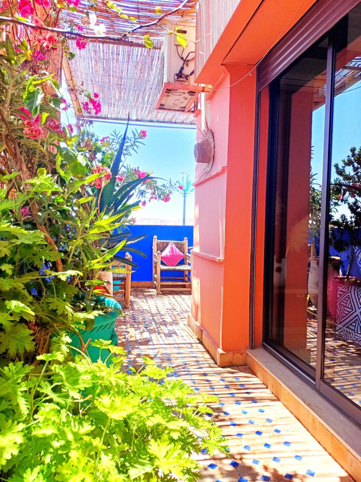Apartment Rare : Superbe Appartement&grande Terrasse Avec Vue Degagee Dans Le + Joli Quartier De Marrakech, Majorelle Marrakesch