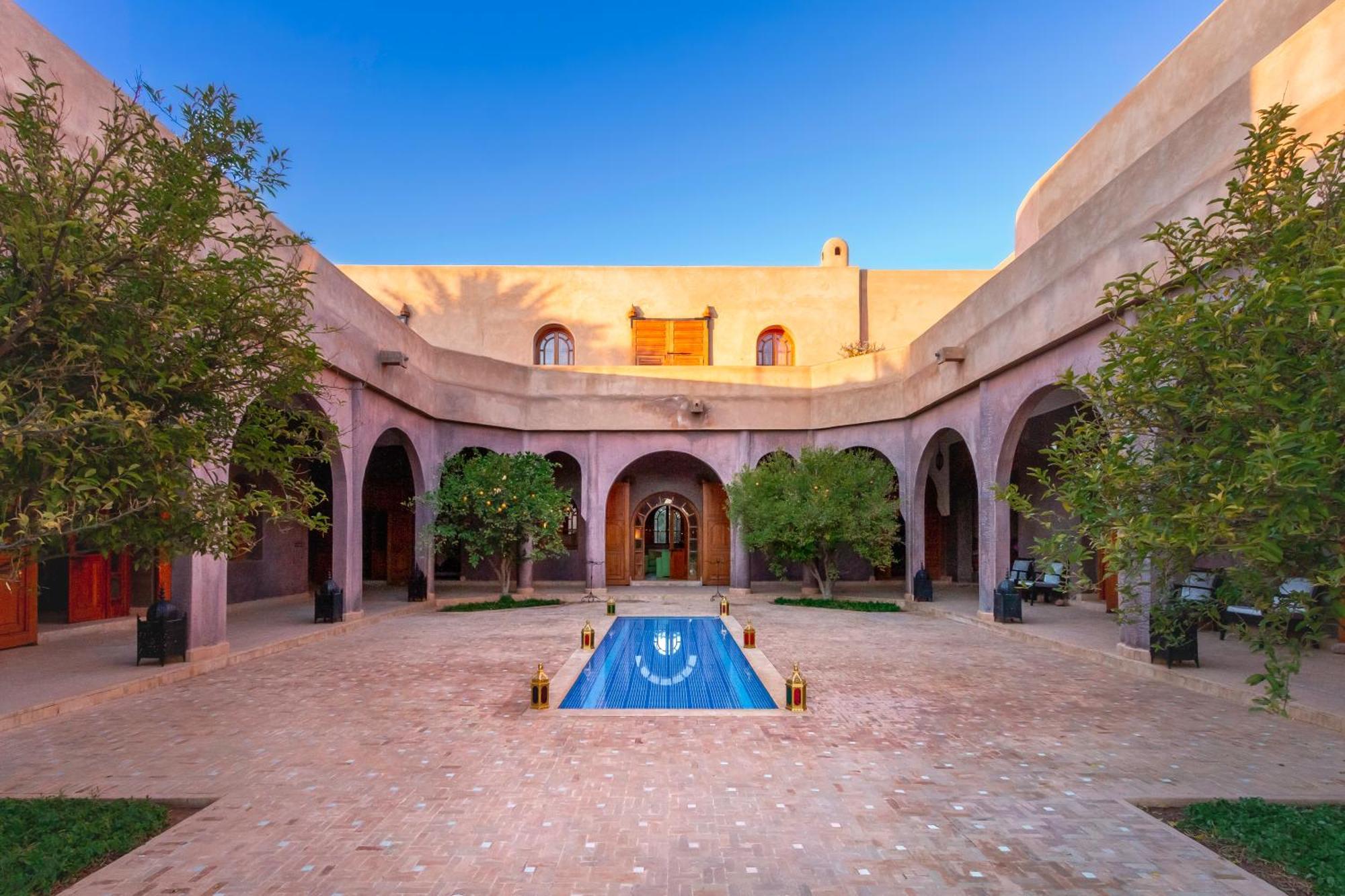Villa Authentic Family House In The Palm Grove Marrakesh