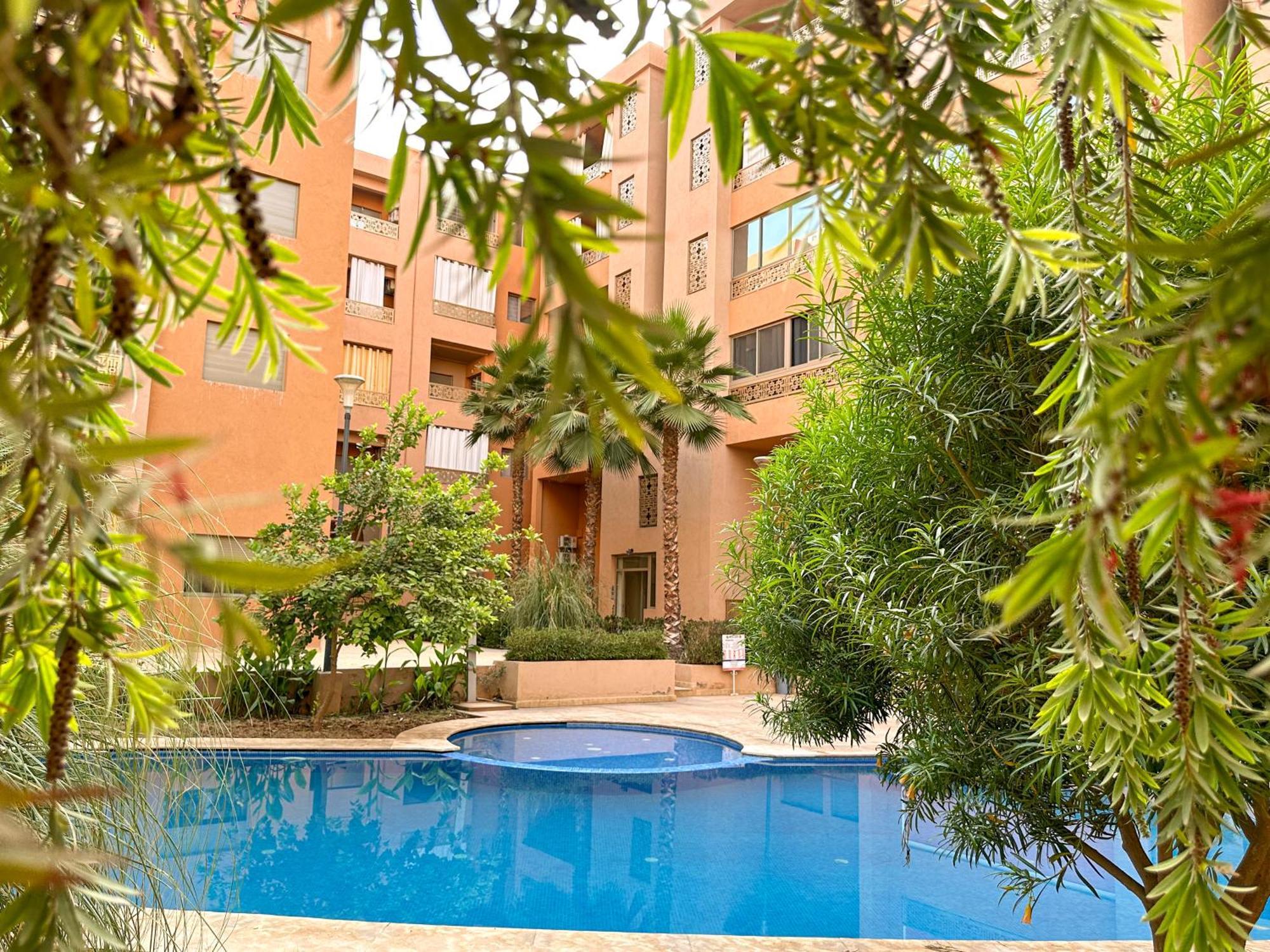 Modern Flat With Double Patio Right Next To Marrakech Center Marrakesh