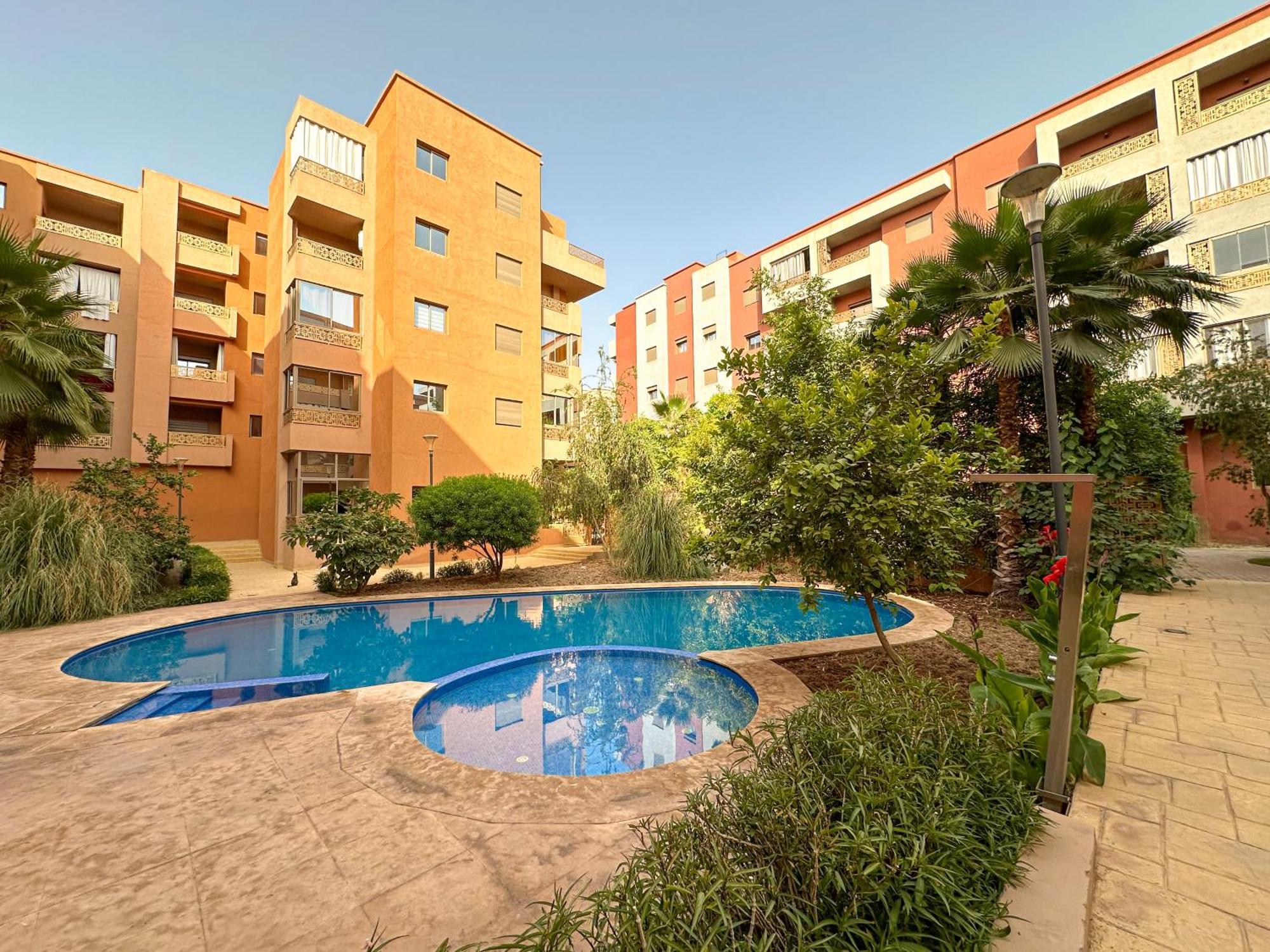 Appartement Modern Flat With Double Patio Right Next To Marrakech Center Marrakesh